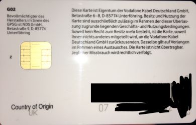 Smartcard (Vodafone Kabel Deutschland) – Vodafone-Kabel-Helpdesk